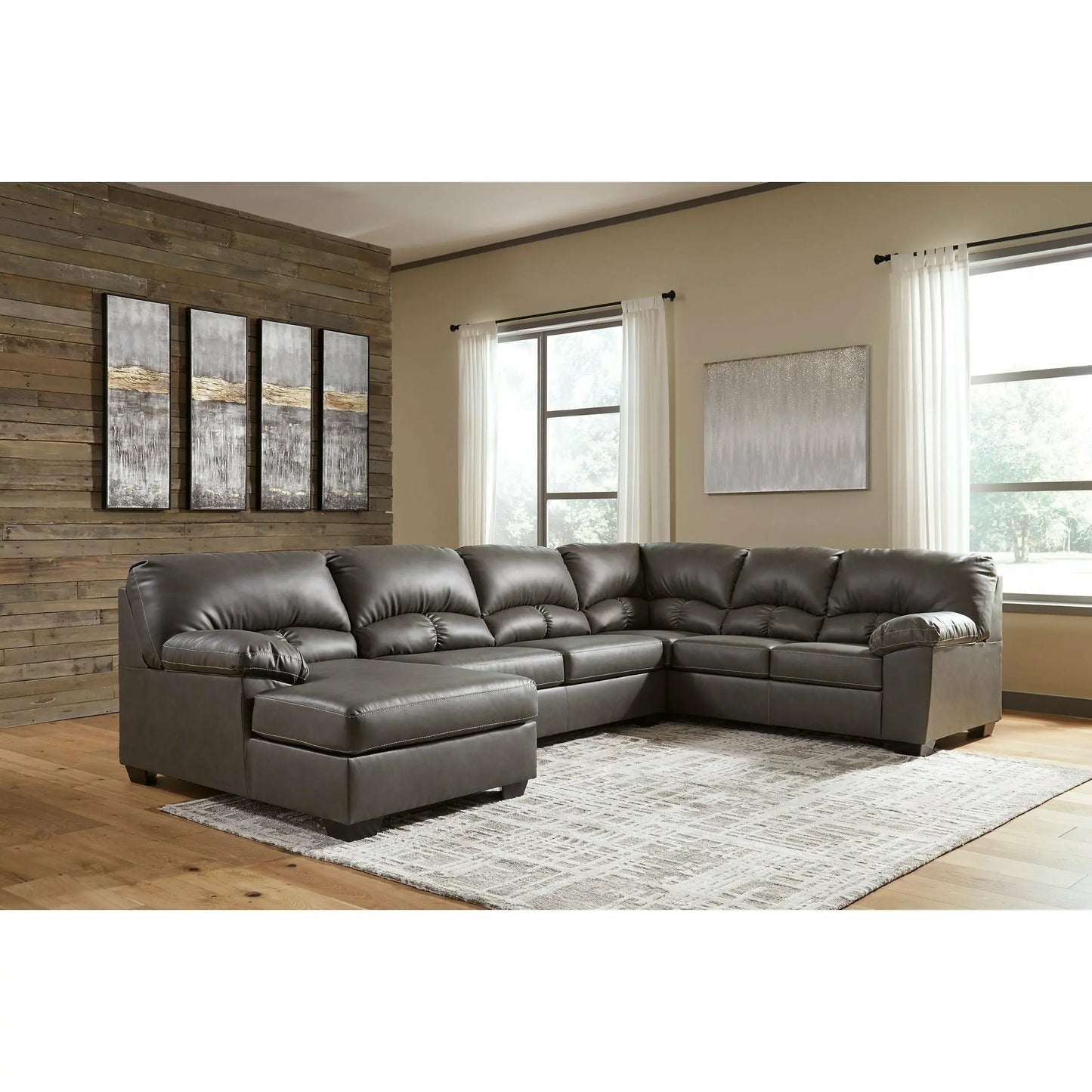 Aberton 3-Piece Sectional with Chaise SOFA