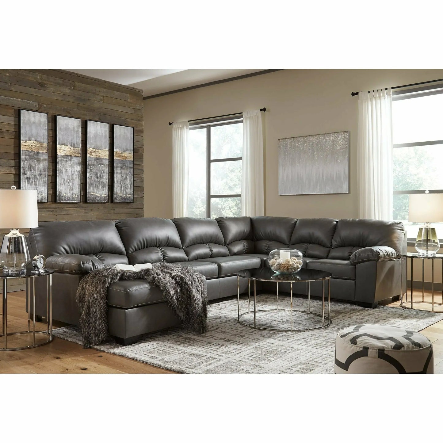 Aberton 3-Piece Sectional with Chaise SOFA