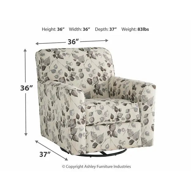 Abney Swivel Accent Chair Benchcraft®