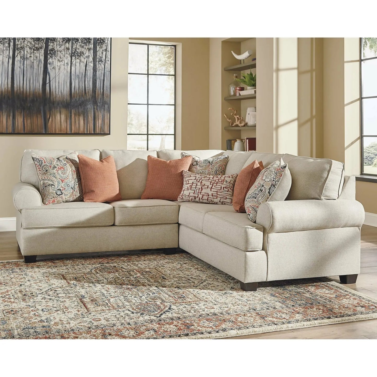 Amici 2-Piece Sectional Signature Design by Ashley®