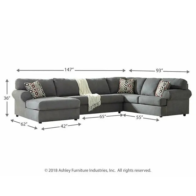 Jayceon 3-Piece Sectional with Chaise SOFA