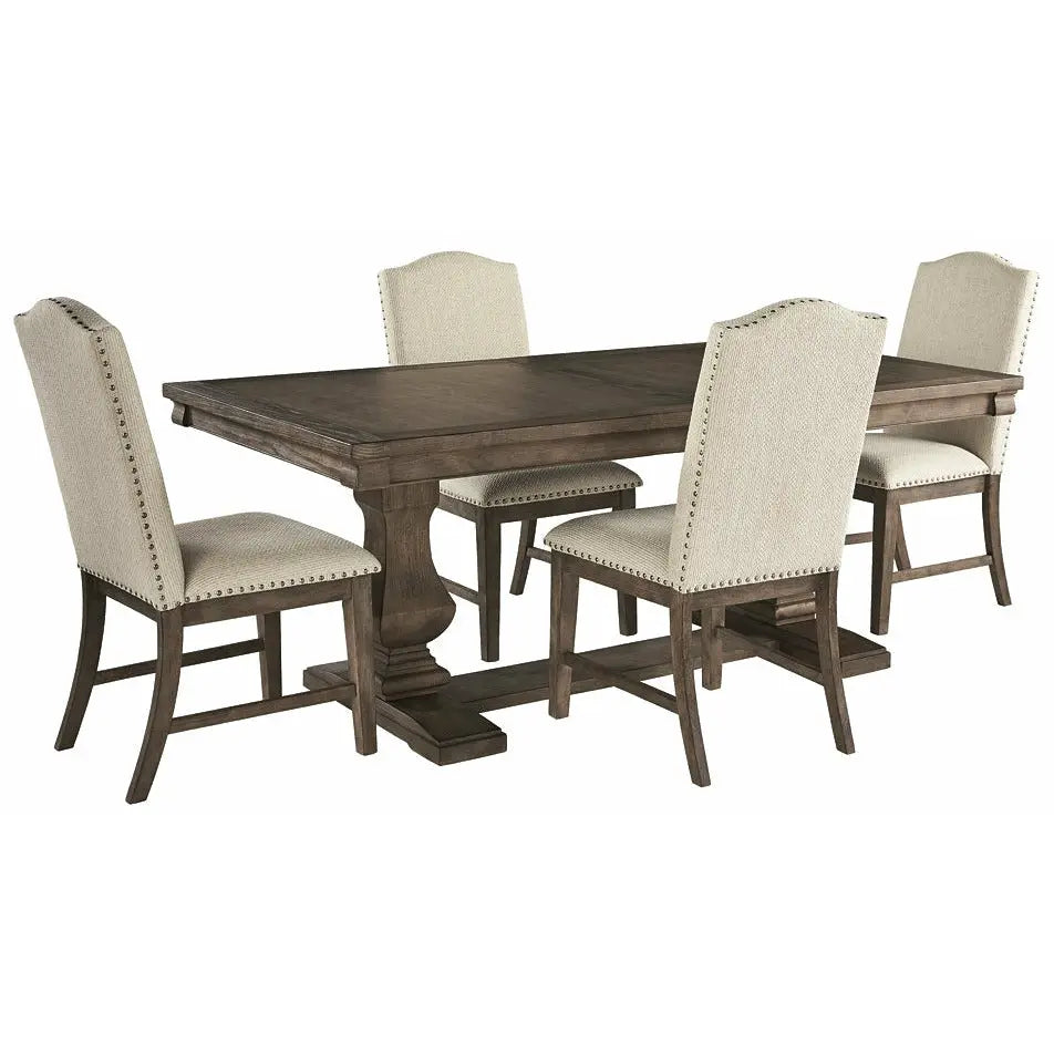Johnelle Dining Table and 4 Chairs Ashley Furniture HomeStore