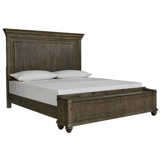 Johnelle Package - Aus King Panel Bed with Storage Bench BED