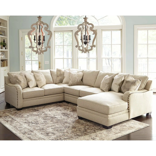 Luxora 4-Piece Sectional with Chaise SOFA