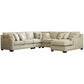 Luxora 5-Piece Sectional with Chaise SOFA