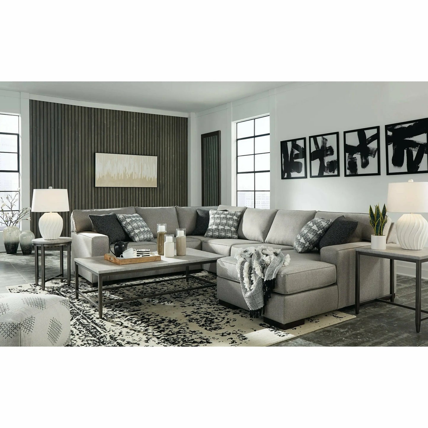 Marsing Nuvella 4-Piece Sectional with Chaise SOFA