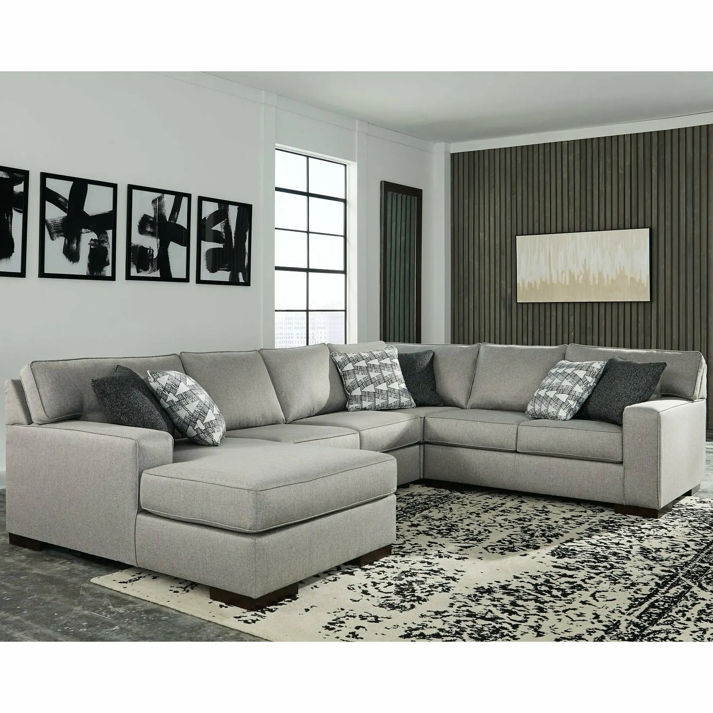 Marsing Nuvella 4-Piece Sleeper Sectional with Chaise SOFA