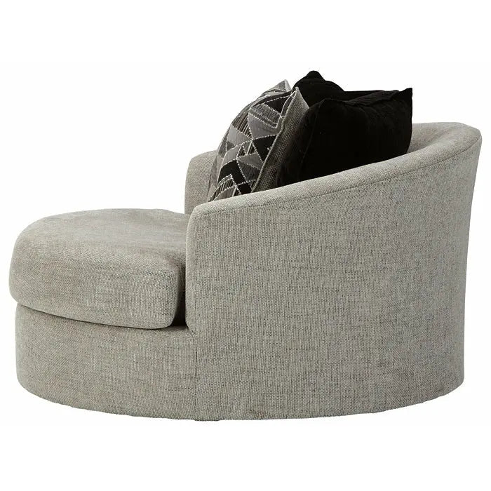 Megginson Oversized Round Swivel Chair SOFA