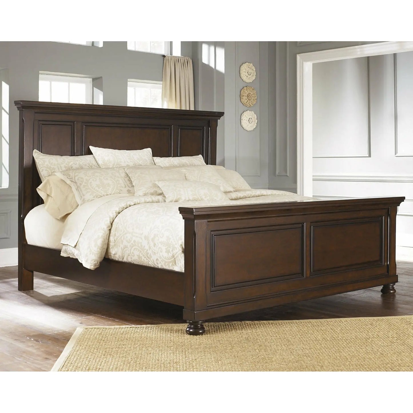 Porter Package - Aus King Panel Bed BED