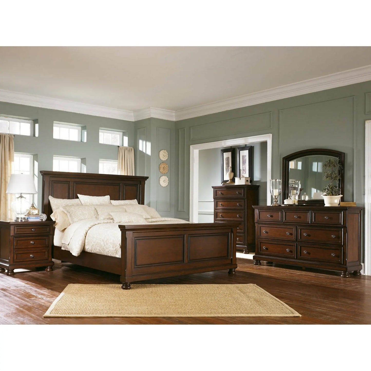 Porter Package - Aus King Panel Bed BED