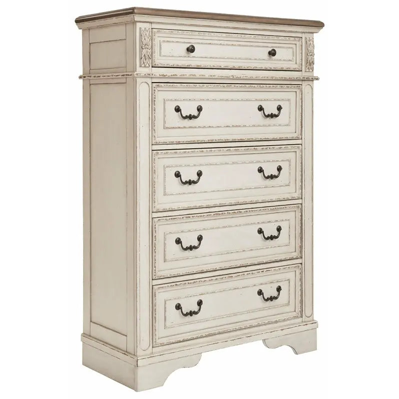 Realyn Five Drawer Chest BEDROOM