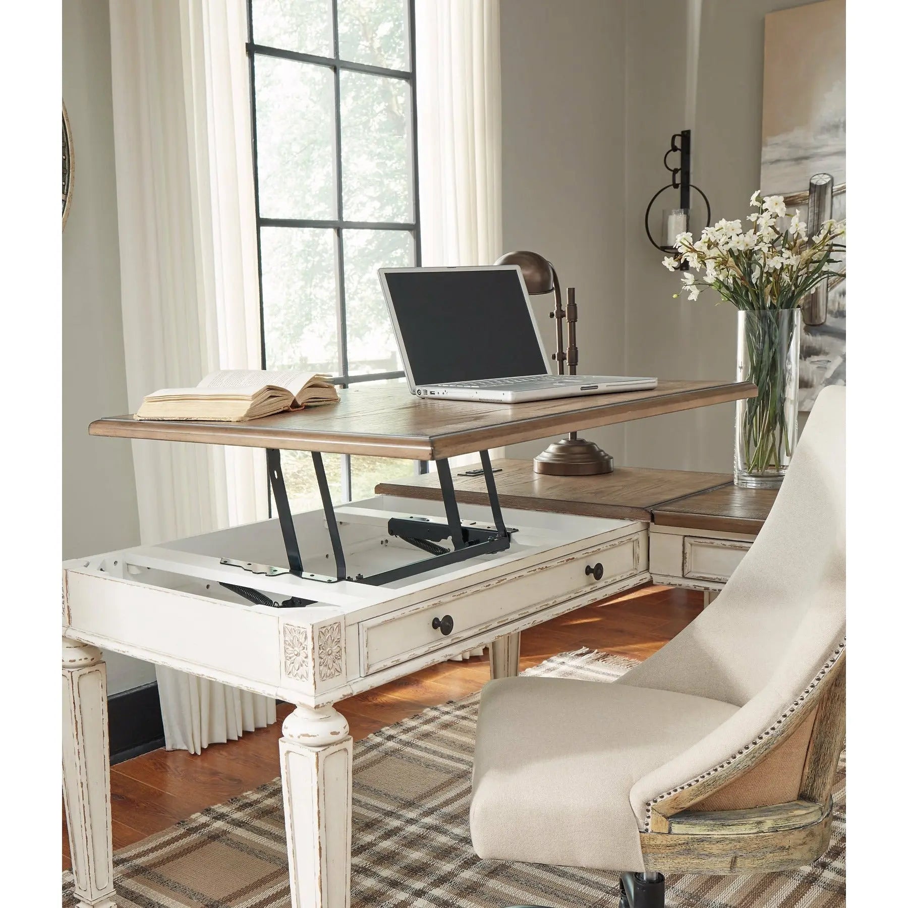 Realyn Home Office Lift Top Desk OFFICE