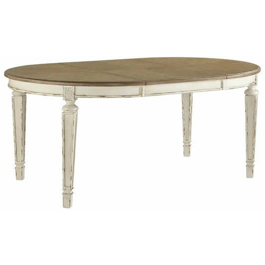 Realyn Oval Dining Room EXT Table | realyn-oval-dining-room-ext-table | DINING TABLE