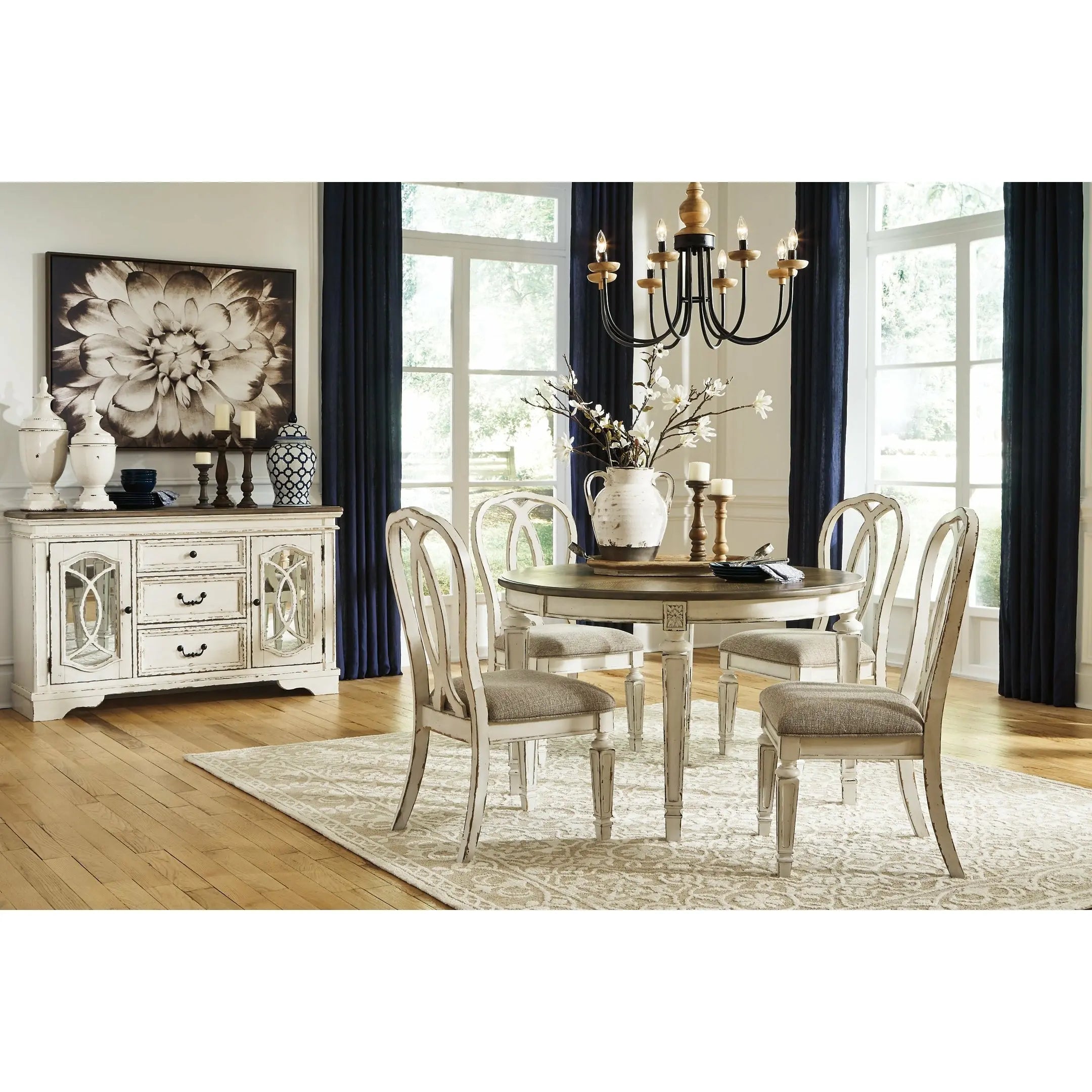 Realyn Oval Dining Room EXT Table | realyn-oval-dining-room-ext-table | DINING TABLE